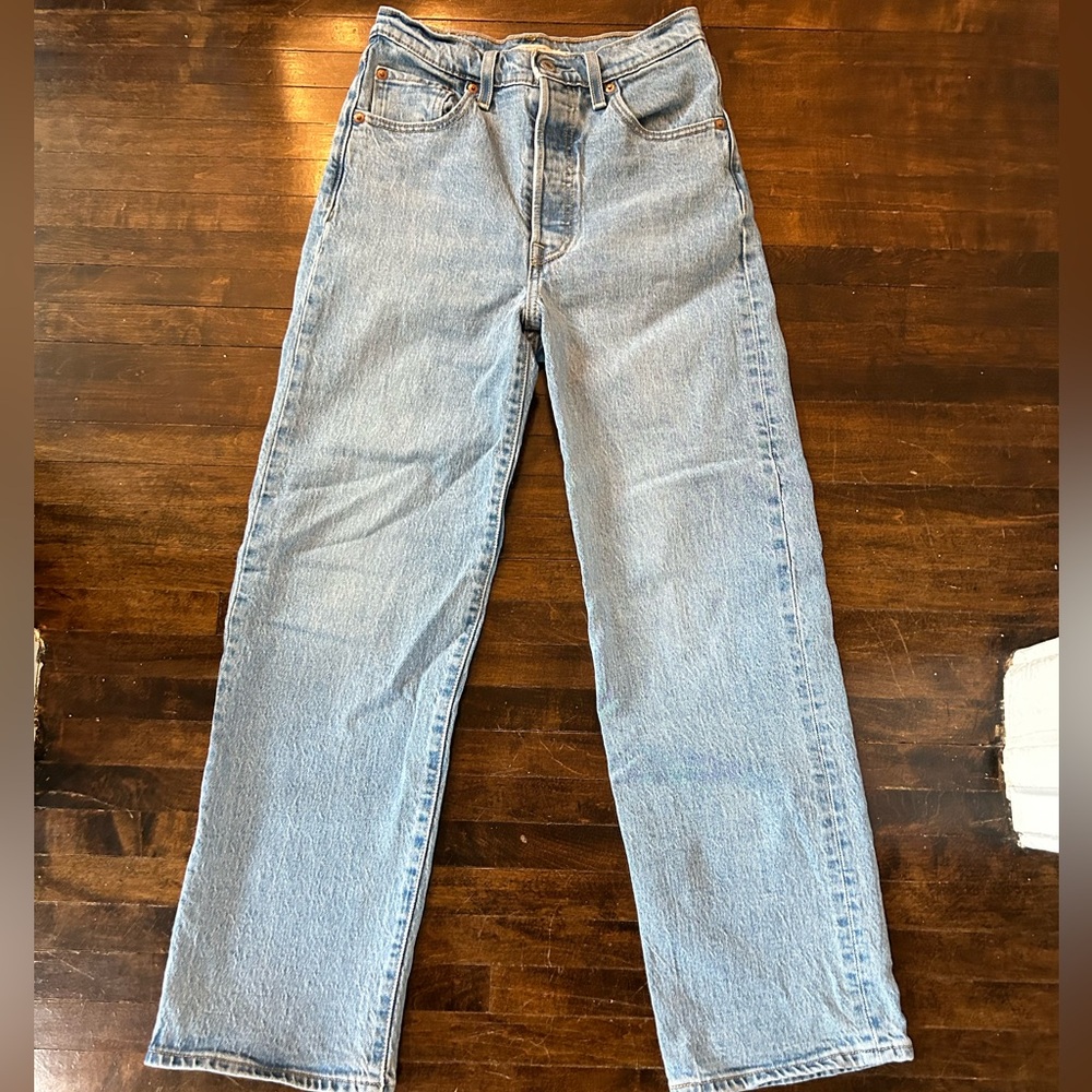LEVI RIBCAGE STRAIT JEANS